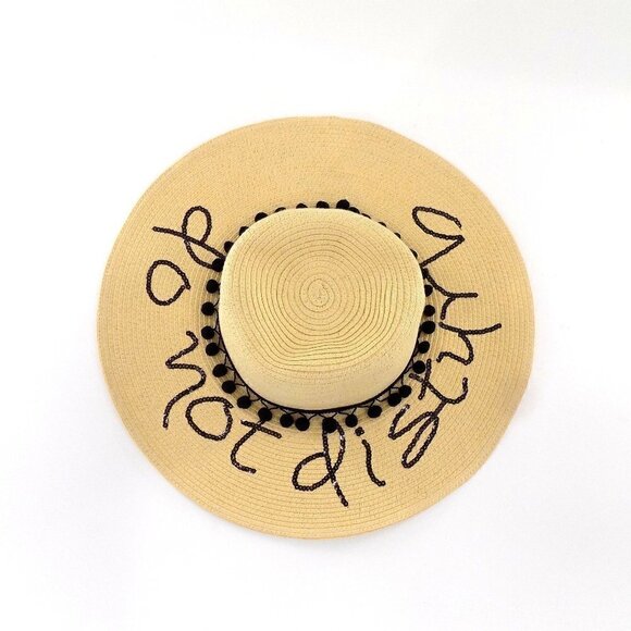 August Hat Company Wide Brim Floppy UPF 50+ Sun Protection Summer Beachy Beach - Picture 1 of 7